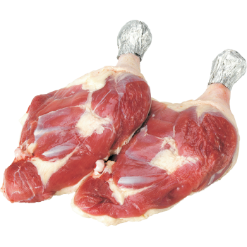 Frische Barbarie Entenschenkel