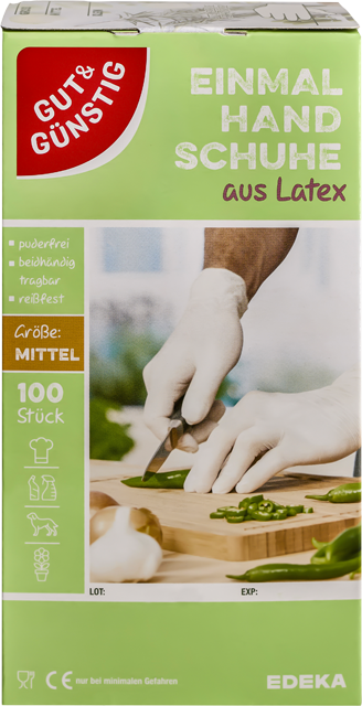 Gut & Günstig Einmalhandschuhe
