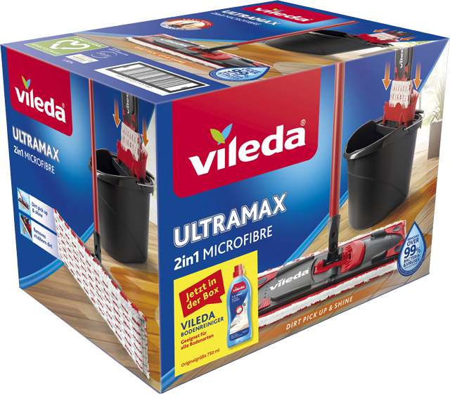 vileda Bodenwischer Ultramax 2-in-1