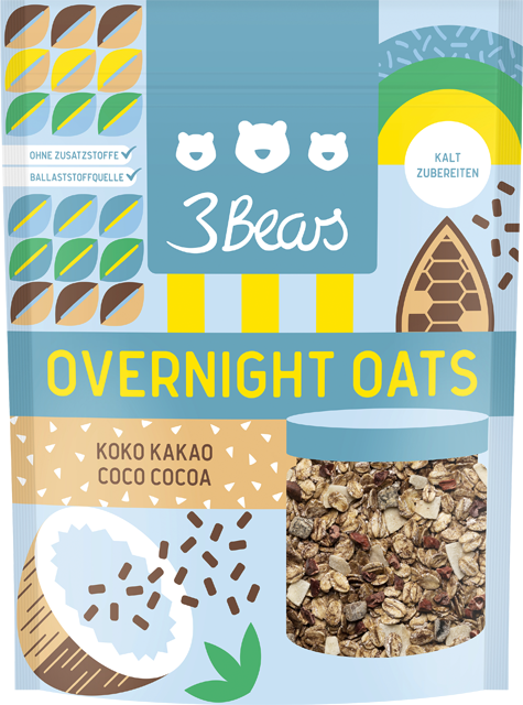 3 Bears Overnight Oats
