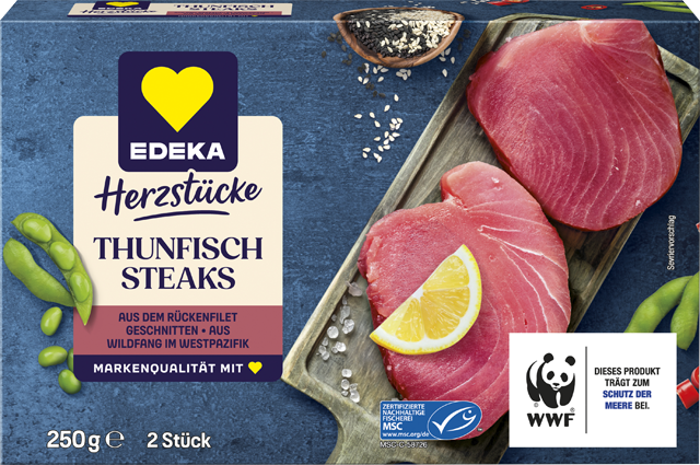 EDEKA Herzstücke Thunfischsteaks