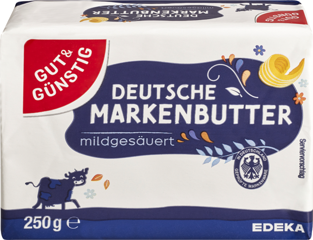 Gut & Günstig Deutsche Markenbutter