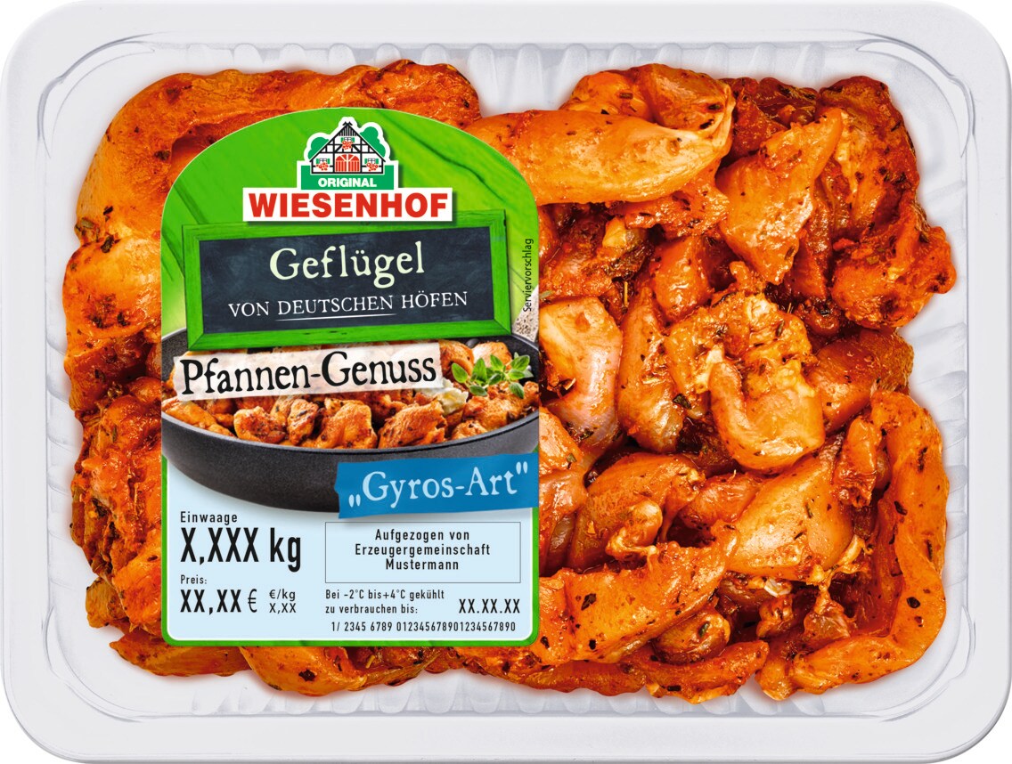 Wiesenhof Hähnchengeschnetzeltes