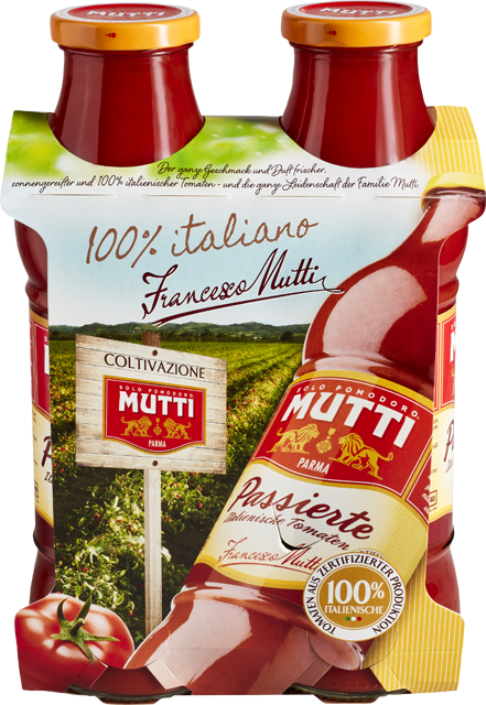 Mutti Passata passierte Tomaten
