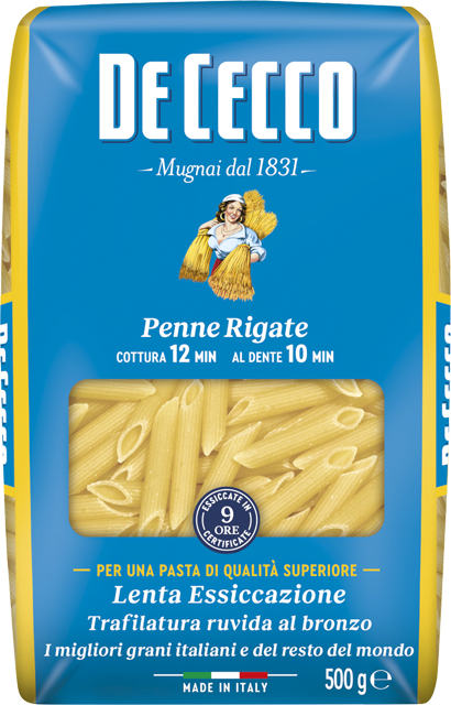 6 Packungen² De Cecco Spaghetti, Penne Rigate
