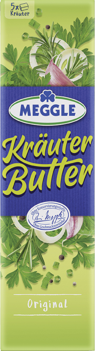 Meggle Kräuterbutter Riegel oder Tube