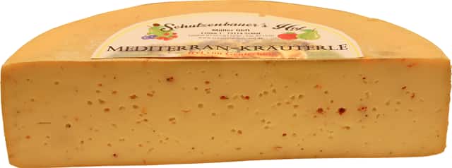 Kräuterle-Schnittkäse mit Kräutern 