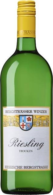 Bergsträsser Winzer Riesling trocken, lieblich