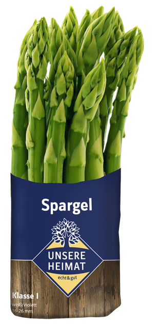 Donnerstag bis Samstag: Unsere Heimat - echt & gut Spargel grün