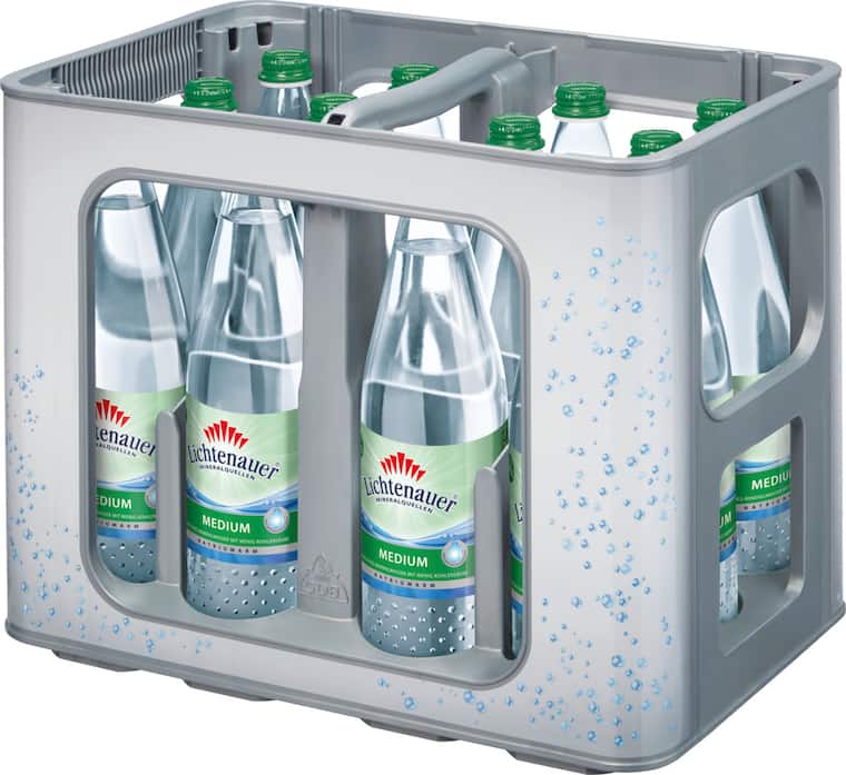 Lichtenauer oder Rennsteig natürliches Mineralwasser