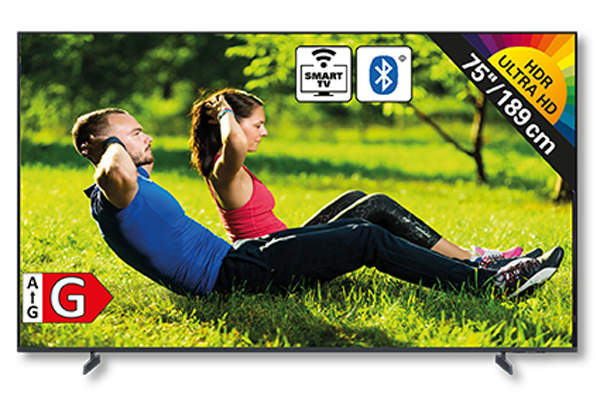 SAMSUNG "GU75U7079FUXZG" 4K-UHD-TV