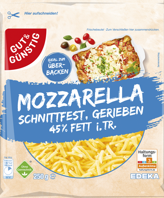Gut & Günstig Käse gerieben