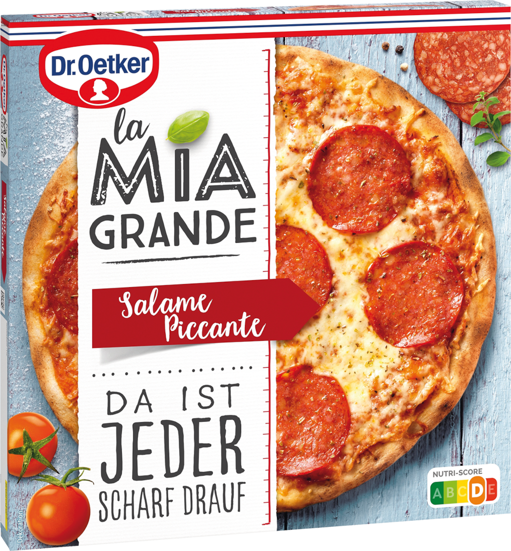 Dr. Oetker La Mia Grande, La Mia Familia oder Ristorante Pizza glutenfrei