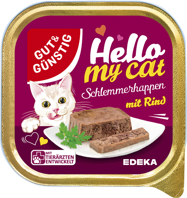 Gut & Günstig Katzennahrung Schlemmerhappen