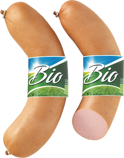 Würzige Bio-Fleischwurst