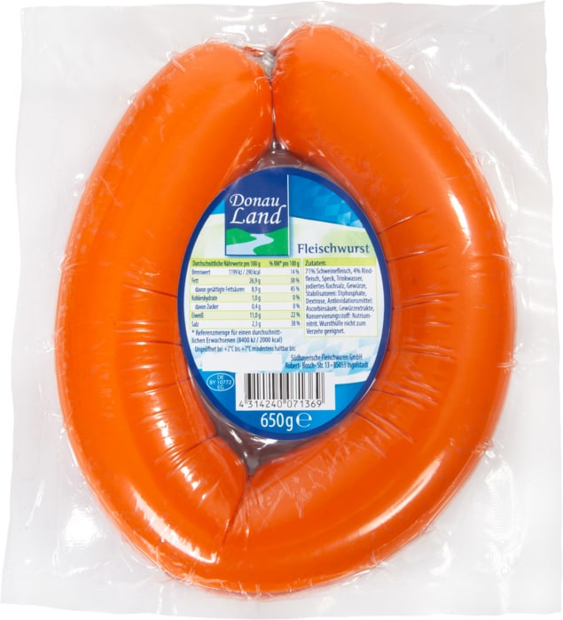 DonauLand Delikatess Fleischwurst*