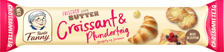 Tante Fanny Frischer Butter Croissant & Plunderteig
