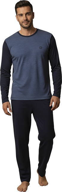 Herren Frottee-Pyjama