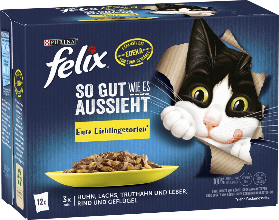 Purina felix Katzennahrung