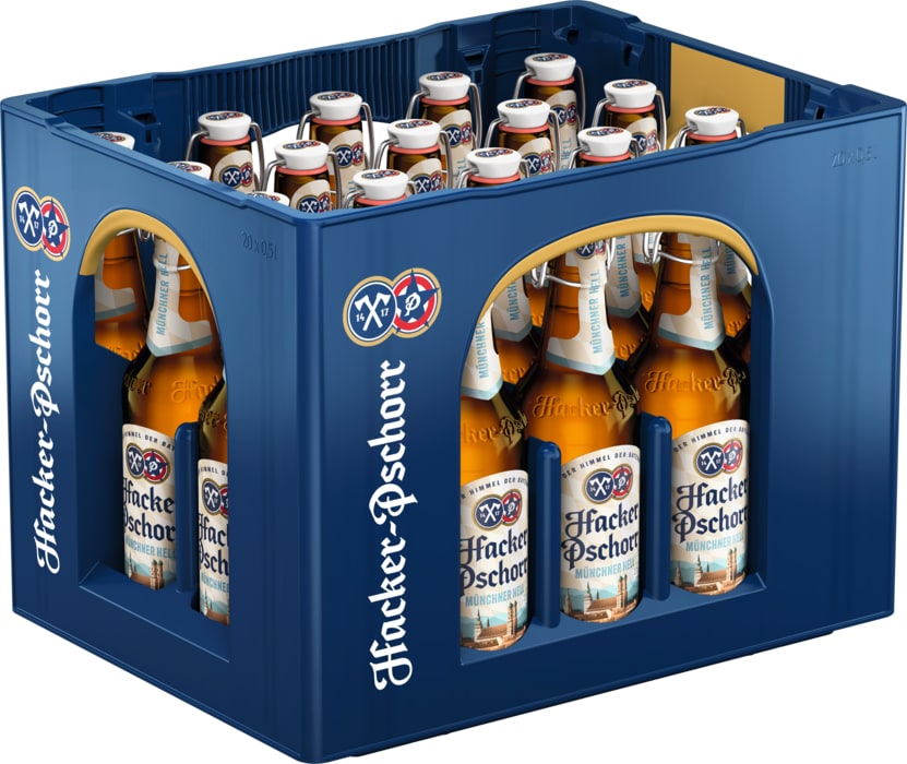 Hacker Pschorr Hell oder Radler