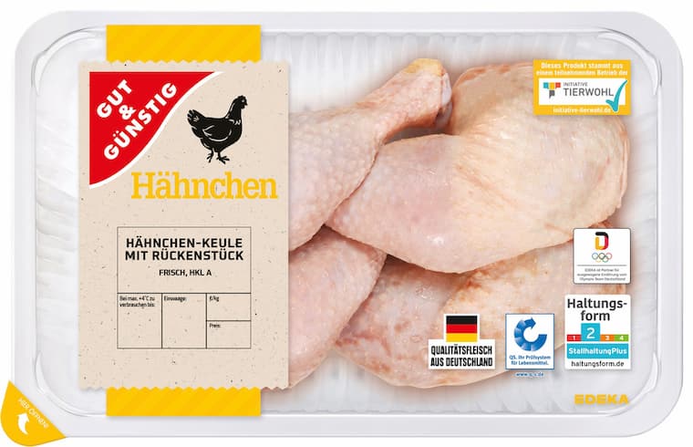 Gut&Günstig Hähnchenkeulen*