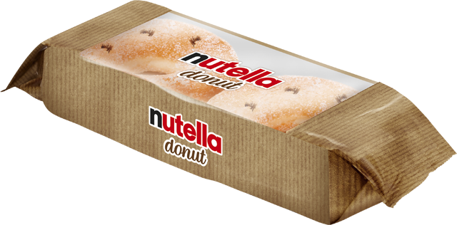 Nutella Donut oder Muffin