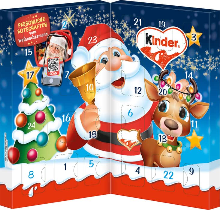 kinder Mix Tisch- oder Klapp- Adventskalender