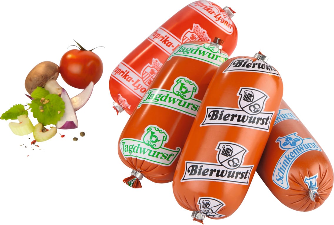 Bier-, Paprika-, Schinken- oder Jagdwurst