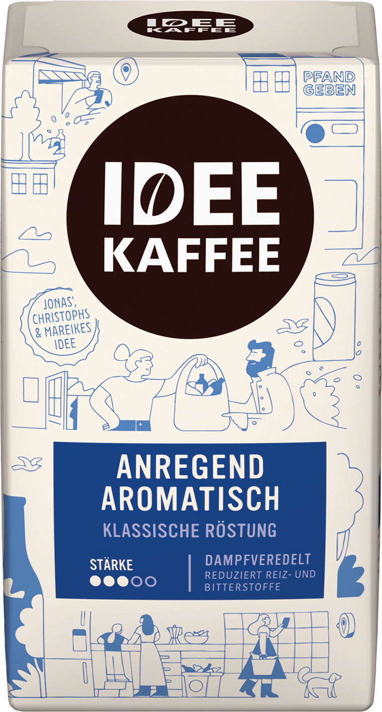 Mövenpick Edle Komposition, Eilles oder Idee Kaffee