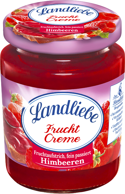 Landliebe Konfitüre, Fruchtcreme, Gelee oder Aufstrich weniger Zucker