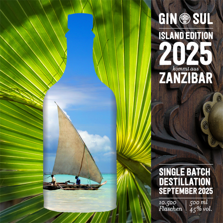 Gin Sul Jardim do Paraíso Zanzibar