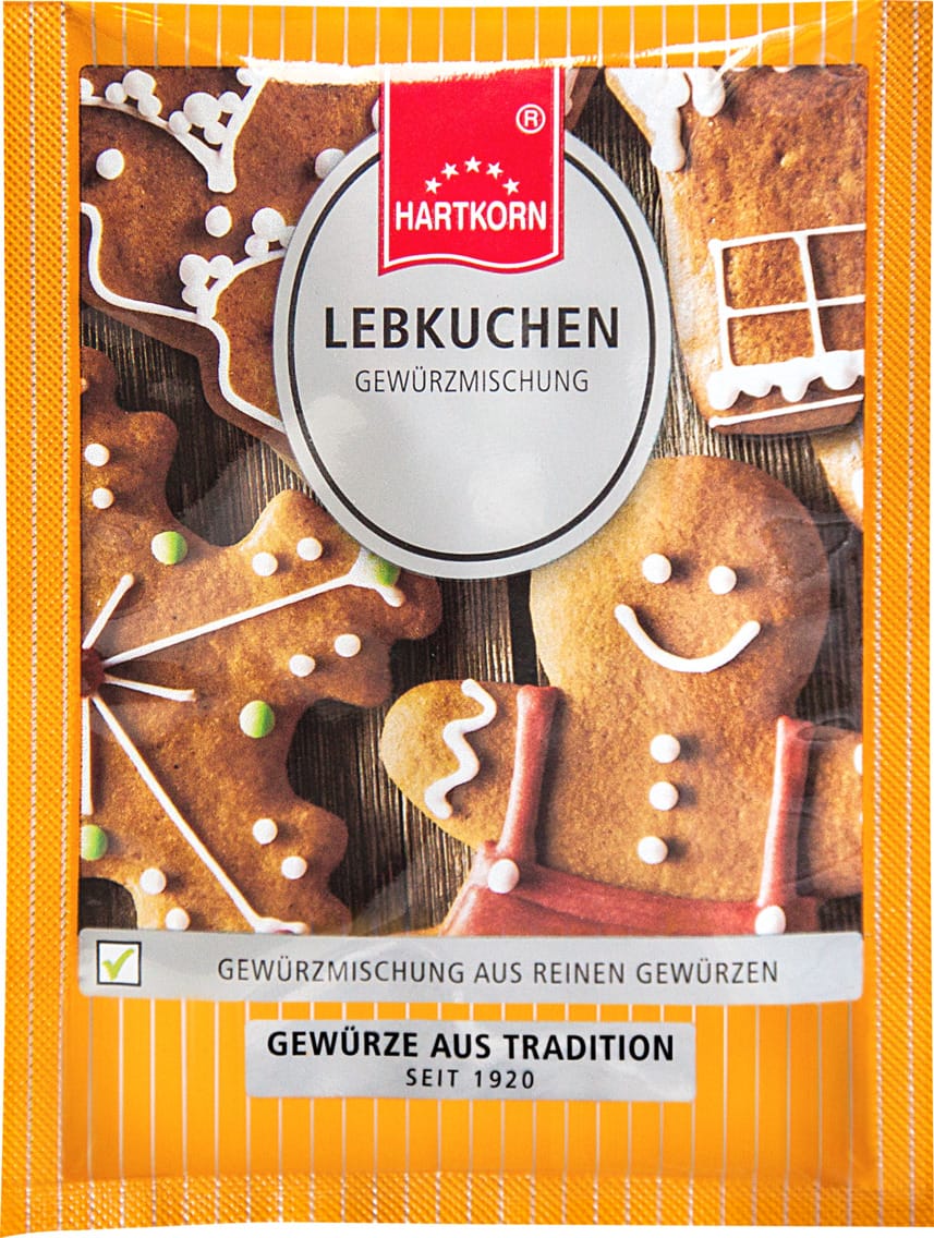Hartkorn Lebkuchen oder Spekulatius Gewürz