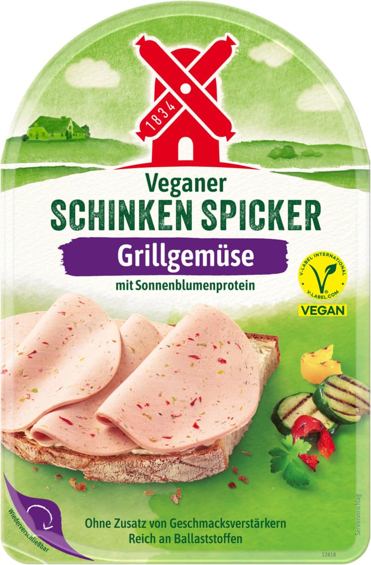 Rügenwalder Mühle veganer Schinken Spicker