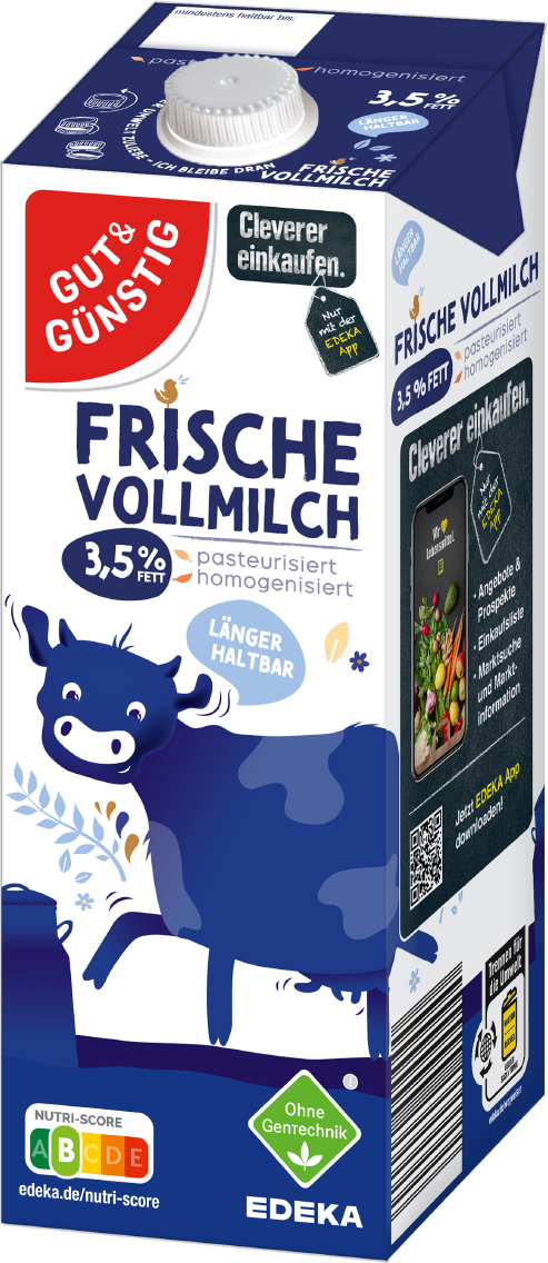 GUT&GÜNSTIG frische Vollmilch