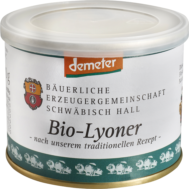 Demeter Bäuerliche Erzeugergemeinschaft Schwäbisch Hall  Bio-Wurst 