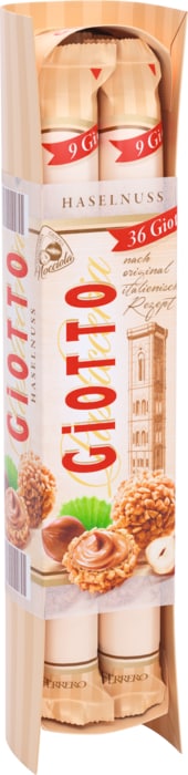 Giotto Haselnuss Mini-Gebäckkugeln oder Raffaello