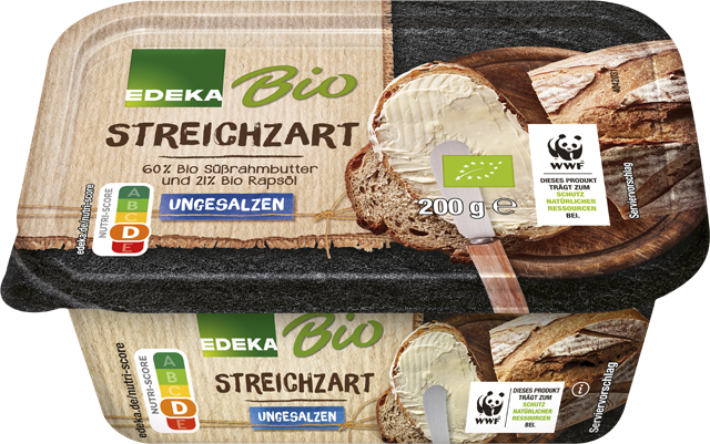 EDEKA Bio Streichzart ungesalzen 