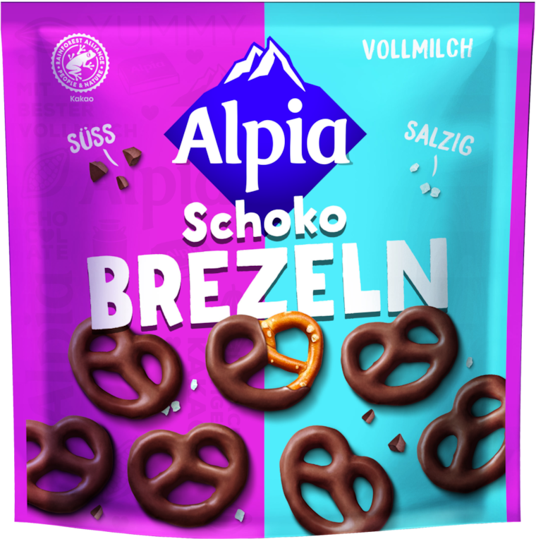 Alpia Schoko Brezeln