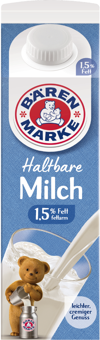 Karton-Preis! Bärenmarke Frische oder haltbare Milch