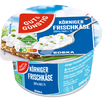 GUT & GÜNSTIG - Körniger Frischkäse