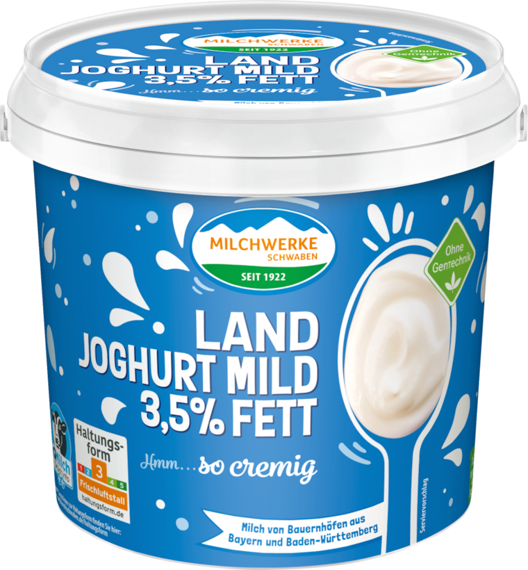 Weideglück Landjoghurt, Milchreis oder Grieß-Dessert