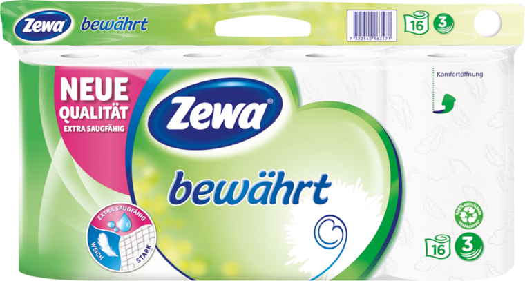 Zewa bewährt