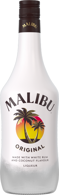 Malibu Caribbean Rum with Coconut Flavour