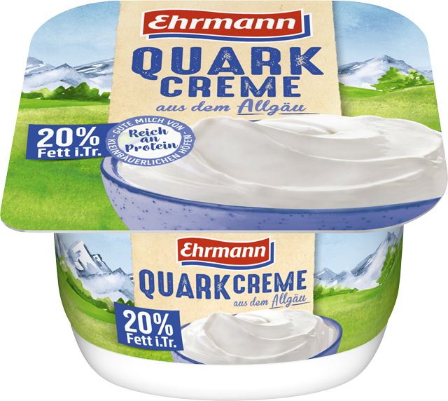 Am Samstag: Ehrmann Allgäuer Quark Creme