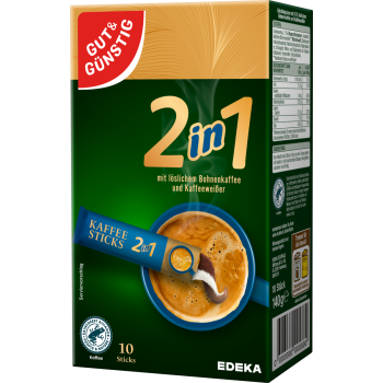 GUT & GÜNSTIG - Kaffeesticks