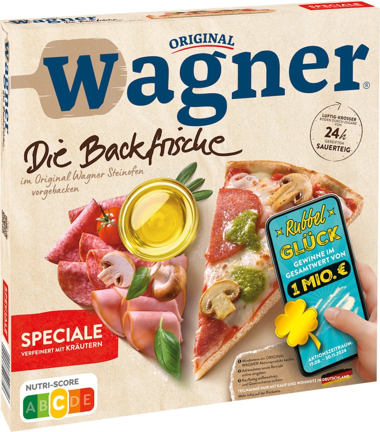 Original Wagner Die Backfrische, Big City Pizza oder Piccolinis