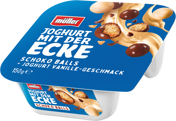 Müller Joghurt mit der Ecke