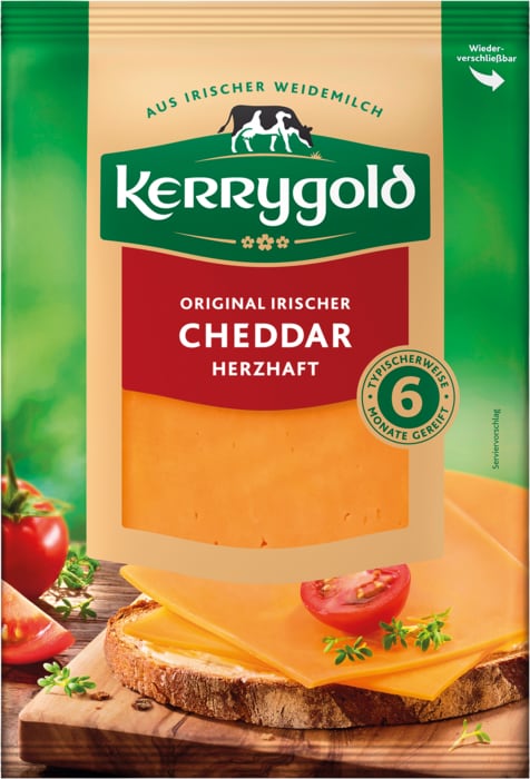 kerrygold Cheddar, Butterkäse oder Mozzarella
