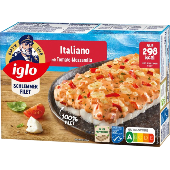 iglo Schlemmer Filet oder Filegro