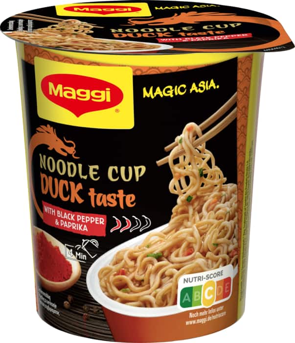 Maggi Magic Asia, 5 Minuten Terrine oder Saucy Noodles